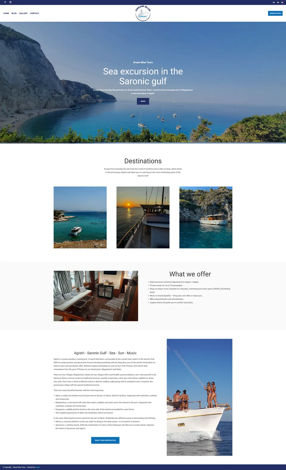 Dreamblue - Gallery Left Screenshot