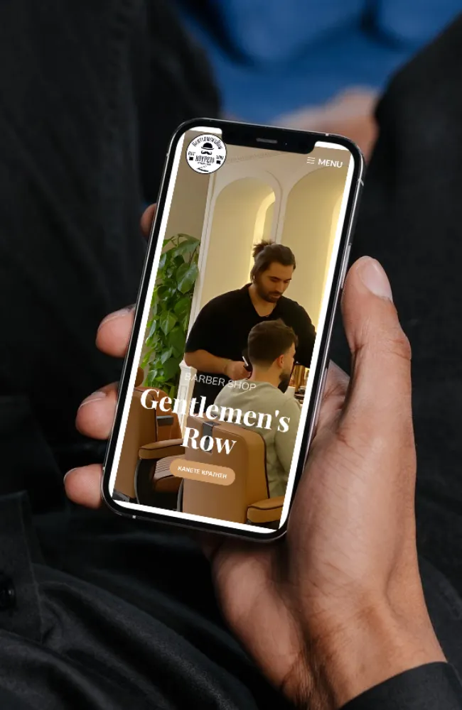 Gentlemens Row Barbershop - Gallery Right Screenshot